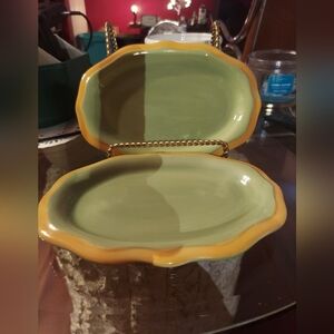 Pfaltzgraff PISTOULET Bread & Butter Side Plate Green Mexico Jana Kolpen 2